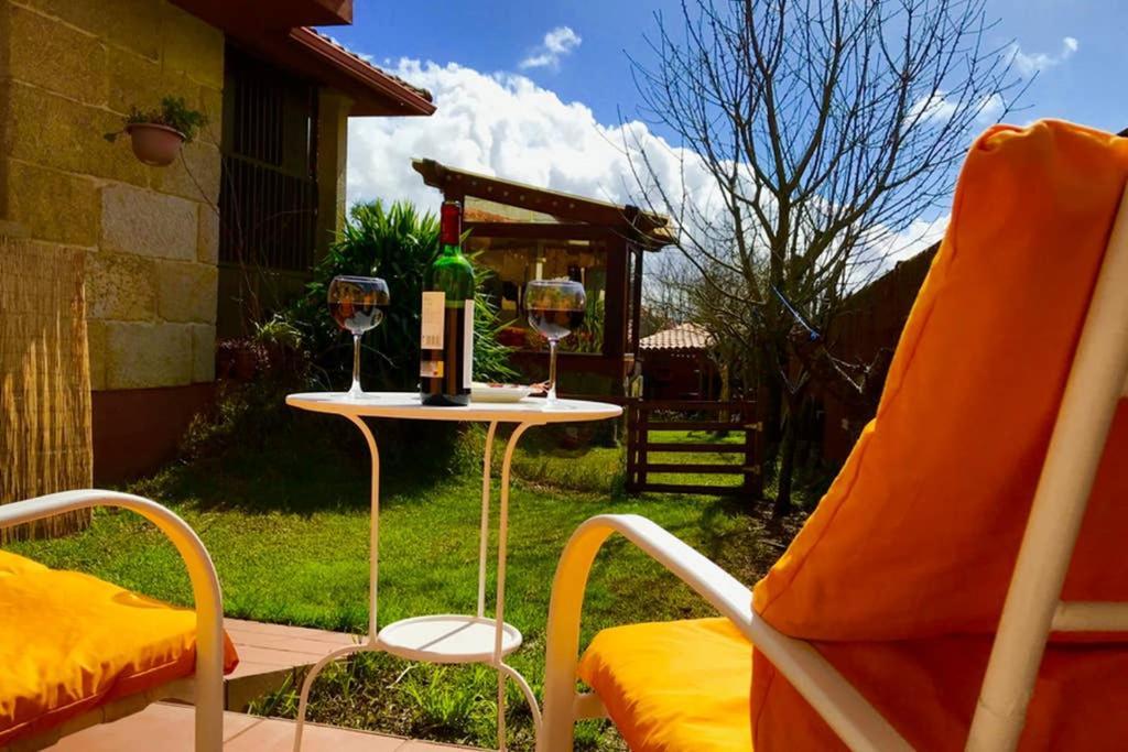 Tranquila casita de invitados en Vigo Exterior foto