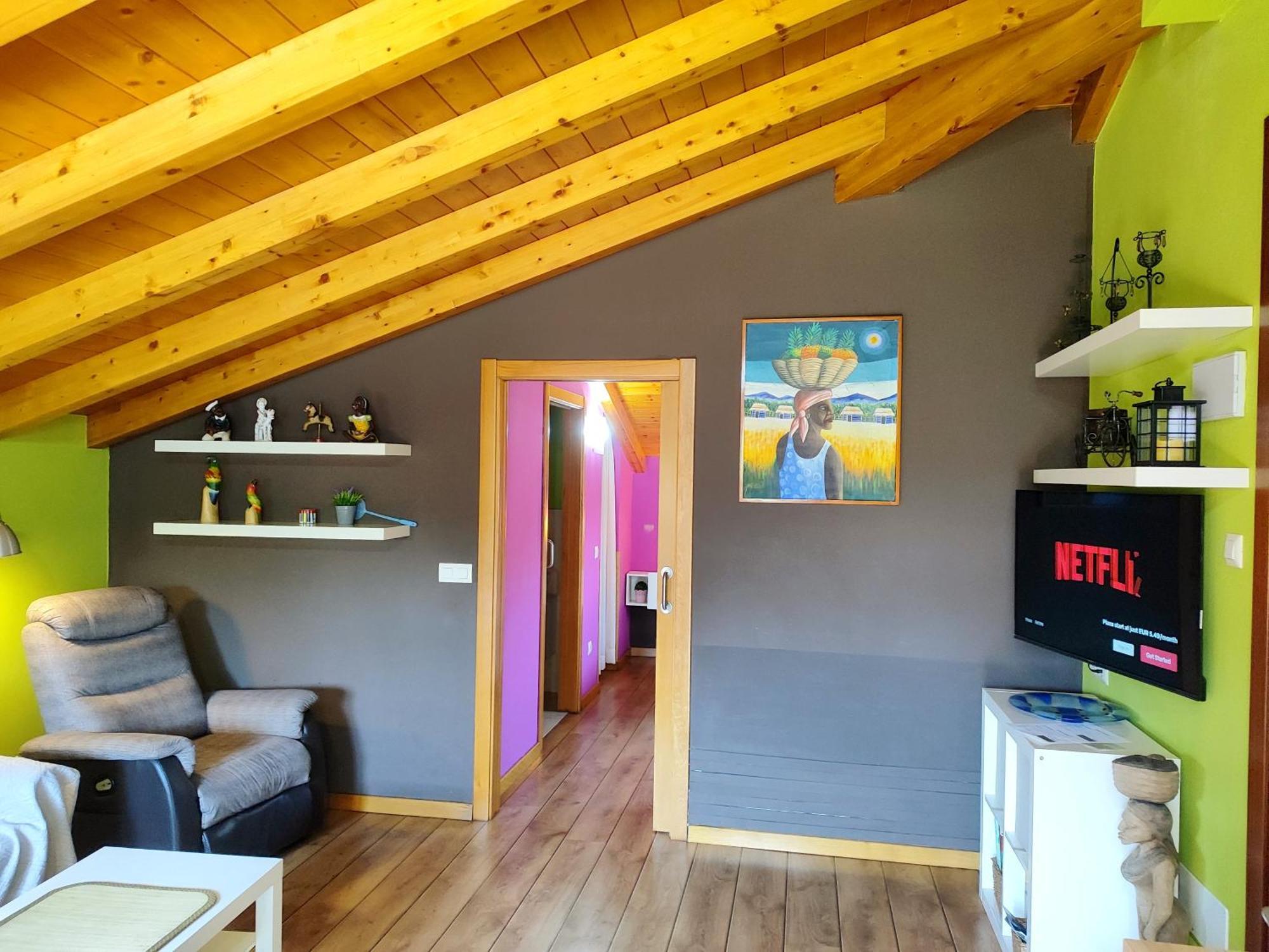 Tranquila casita de invitados en Vigo Exterior foto